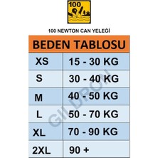 Mesica Can Yeleği Mesica Gdr 002 Fermuarlı Boyun Destekli Yetişkin