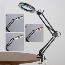 Wlue Flexible Metal 72 LED Masa Lambası 360 Dönebilen Esnek Ofis Mimar Çalışma Işığı