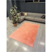 All Star Carpet Modern Tavşan Tüyü Yumuşacık Tüy Dökmez Peluş Halı Şeker Pembe