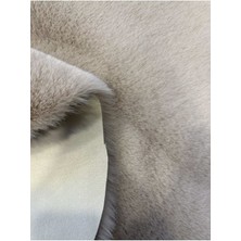Extra Carpet Modern Tavşan Tüyü Yumuşacık Tüy Dökmez Peluş Halı Vizon