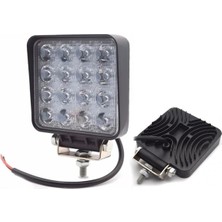 SEVEN KARDEŞLER 16 Ledli Kare Far 12V-80V