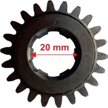 Atv Masai 150 Şanzıman Dişlisi 22T Iç 20X6 Kanallı Öm