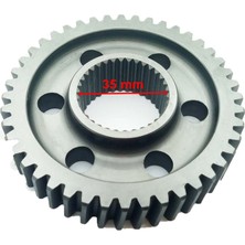 Atv Difransiyel Dişlisi 44T Iç 35X34 Frezeli 6 Delikli Öm