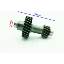 SEVEN KARDEŞLER E-Yük Arabası Şan Dişlisi Uzun Ikili 74X15-29T Öm