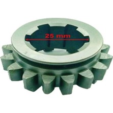 Atv Lintex 400 Şanzıman Dişlisi 16T Iç 25X8 Tırnaklı Öm