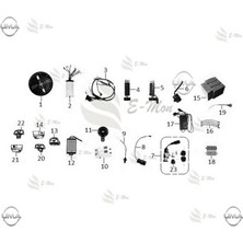 Mondial E-Mon Duo Konvertor 36-58V Orj