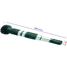 Atv 550 Tahrik Mili 16T 205X18 Freze Öm