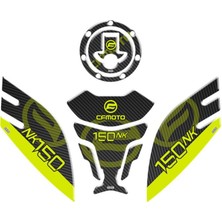 Cf Moto 150 Nk 2016 - 2023 Uyumlu Tank Pad Set 004
