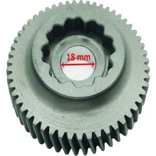 SEVEN KARDEŞLER E-Yük Arabası Şan Dişlisi 53T Iç 18X8 Tırnaklı Öm