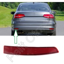 Pelit Otomotiv Jetta (2015-2018) Sol Tampon Reflektörü 5C6945105B