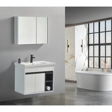 Saydam Banyo Atlas 60 cm Banyo Dolabı Takımı Alt Üst