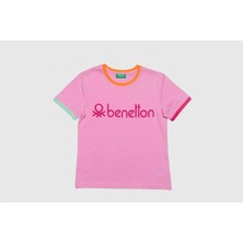 Benetton Çocuk  T-Shırt BNT-G20487 012