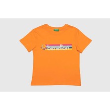 Benetton Çocuk T-Shırt BNT-G20490 011