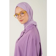 HE-QA Penye Şal Açık Lila