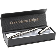 Kalemhane Özel Kutulu Roller Kalem Titanyum Renk