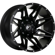 Emr EMR-218-01-.20"-6X139.7 Et-44 110 Matt Black Jant (4 Adet)