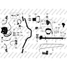 Mondial Atv MD150 Hd-X Ayna Orj