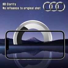 Babilden iPhone 14 Plus Alüminyum Alaşım Çerçeveli Tempered Glass Kamera Lens Koruyucu