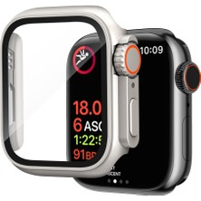 Cool Cold Apple Watch Ultra Yükseltme Case Pc Cam+Kılıf Su Geçirmez (44MM) Seri 7/6/se/5/4/3/2 Uyumlu Koruma