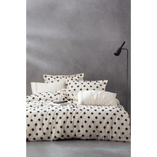 Ecocotton Imre Çift Kişilik Nevresim Takımı %100 Organik Pamuk Müslin Siyah 200X220 cm