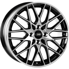 Cms CMS-1442-02 8.5X19-5X112 ET50 66.5 Diamond Black Gloss Jant (4 Adet)