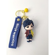 HD Marketim Anahtarlık Demon Slayer Kimetsu No Yaiba Giyu Tomioka Silikon Anahtarlık
