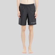 Givenchy Logo Print Swim Shorts BMA0051Y5N
