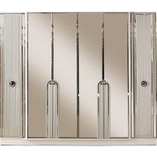 Aydınev Bahar Mdf 6 Kapılı Dolap