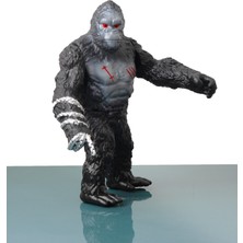 Elifeshop Godzilla Vs. Kong Giant King Kong Kral Goril Eklemli Aksiyon Karakter Figür Oyuncak Büyük Boy 25 Cm.