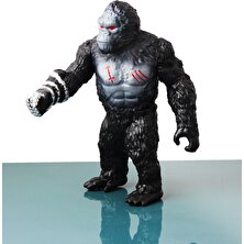 Elifeshop Godzilla Vs. Kong Giant King Kong Kral Goril Eklemli Aksiyon Karakter Figür Oyuncak Büyük Boy 25 Cm.