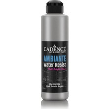 Cadence Ambiente Islak Zemin Boyası 250 ml Metalik Gümüş + 10 gr Katalizör N:awm-06