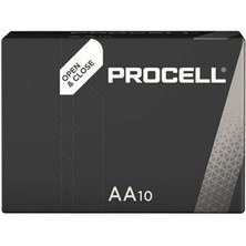 Gizzodo Procell Endüstriyel Alkalin Lr6 Aa Kalem Pil 10LU Paket  (Duracell)