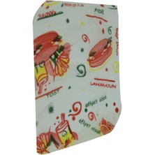 Gizzodo Bursburger Döner Hamburger Sandviç Hışır Poşeti 13X14 2000 Adet