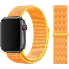 Voyo Apple Watch Uyumlu 3 4 5 6 7 8 Se 42MM 44MM 45MM 49MM Ultra Saat Kordonu Kumaş Örgü Hasır Bez Yht-67