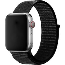Voyo Apple Watch Uyumlu 3 4 5 6 7 8 Se 42MM 44MM 45MM 49MM Ultra Saat Kordonu Kumaş Örgü Hasır Bez Yht-67