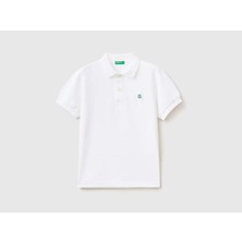Benetton Erkek Çocuk Polo T-Shırt 3089C300Q-002