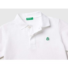 Benetton Erkek Çocuk Polo T-Shırt 3089C300Q-002