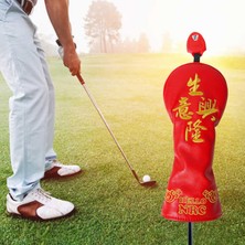 Yolanda Golf Club Kafa Kapağı Dayanıklı Su Geçirmez Polar Astar Golf Ahşap Headcover Ut (Yurt Dışından)