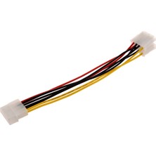 Teenspirit Bilgisayar Molex 4 Piny Ayırıcı Kablo ve Sata Tedarikdişi - Molex Erkek Adaptör Dönüştürücü Kablosu, 6 Inç (Yurt Dışından)