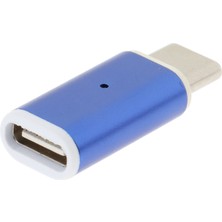 Teenspirit USB Tip C'den Tip C'ye Hızlı Şarj Cihazı Macbook Pro Için Manyetik Şarj Adaptörü (Yurt Dışından)