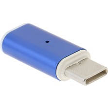 Teenspirit USB Tip C'den Tip C'ye Hızlı Şarj Cihazı Macbook Pro Için Manyetik Şarj Adaptörü (Yurt Dışından)