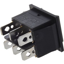 Teenspirit 4 Adet 250V/15A 125V/20A Ac On/off Dpdt Rocker Switch, 2 Adet Siyah ve 2 Adet Siyah-Galaktik (Yurt Dışından)