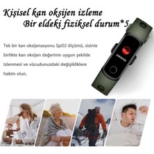 Teenspirit Topone Honor Akıllı Bileklik Nabız Tansiyon Izleme Bilekliği 5i Renkli Kadran USB Şarjlı Spor Saati () (Yurt Dışından)