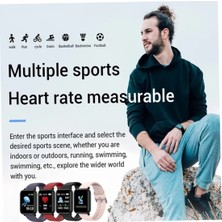 Teenspirit Chronus Akıllı Izle Dokunmatik Ekran Spor Su Geçirmez Aktivite Bilezikler Egzersiz Pedometresi (Siyah) () (Yurt Dışından)