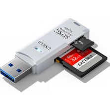 Daytona NO143 USB 2.0 To Sd/micro Sd Kart Okuyucu Çevirici Adaptör ( 2 Adet)