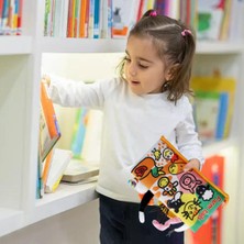 Fenteer Bebek Yenidoğan Bebek Kitapları Diş Çıkarma Kırışık Kitap Öğrenme Montessori Araba Oyuncak Çiftliği (Yurt Dışından)