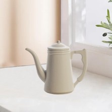 Fenteer Klasik 1: 6 1:12 Ölçekli Bebek Evi Kettle Retro Mini Çay Pot Dekor Beyaz (Yurt Dışından)