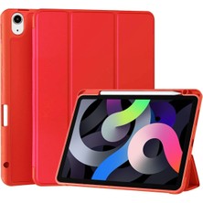 Xhappy 2022 Yeni IPad 10 Koruyucu Kılıf 10.9 Inç Silikon Tpu Yumuşak Kabuk Sol Kalem Yuvası Dormancy Anti-Fall Case (Yurt Dışından)