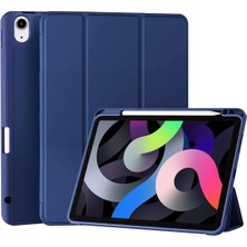 Xhappy 2022 Yeni IPad 10 Koruyucu Kılıf 10.9 Inç Silikon Tpu Yumuşak Kabuk Sol Kalem Yuvası Dormancy Anti-Fall Case (Yurt Dışından)