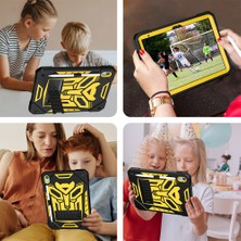 Xhappy iPad 10. Nesil Iki Renkli Tablet Koruyucu Kapak Transformers Darbeye Dayanıklı Silikon Kılıf (Yurt Dışından)